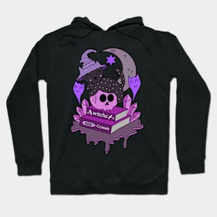 Crystal Witch Kitty Amethyst Hoodie